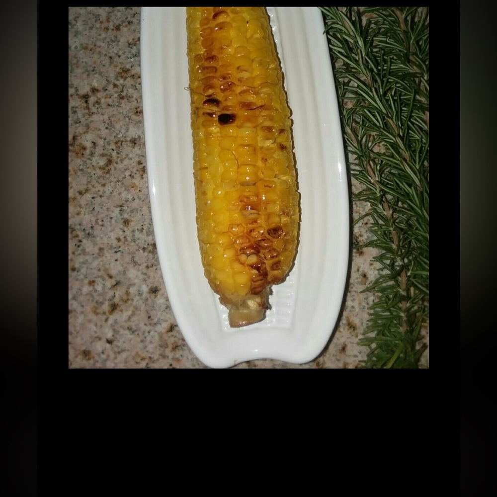 CORN PLATES SET OF 2 - Picture 2 of 5